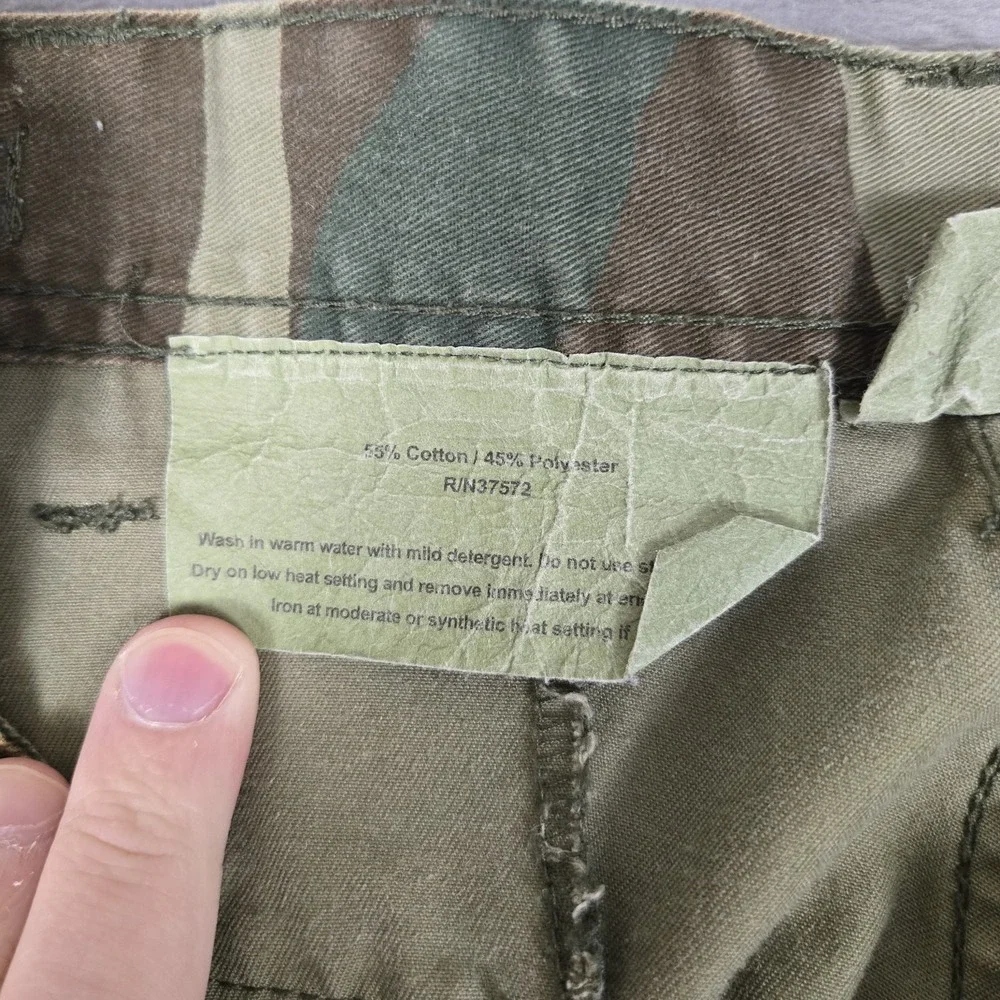 Rothco Ultra Force BDU Pants Mens Large Reg Woodland Camo Cargo Army Tactical